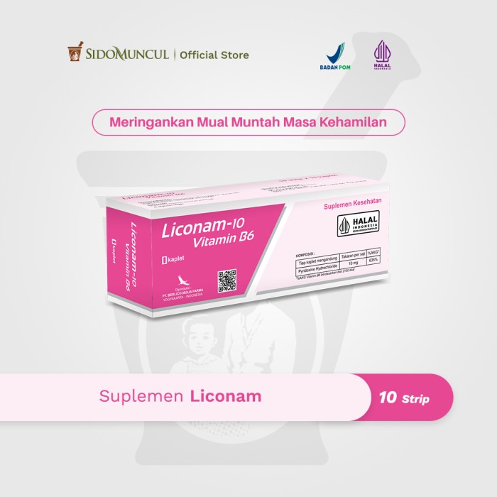 Liconam Vitamin B6 (10 Strip)