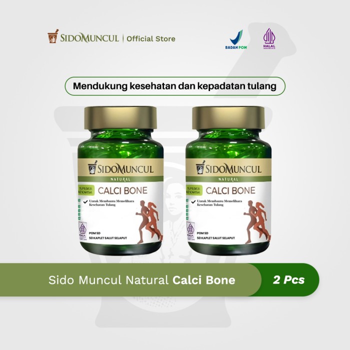 Twin Pack Sido Muncul Natural Calci Bone
