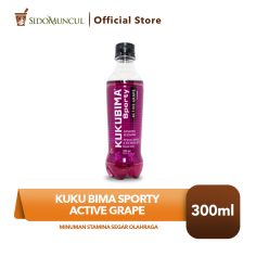Kuku Bima Sporty Active Grape 300 ML Minuman Stamina Segar Olahraga