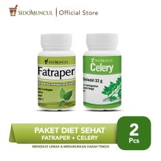 Paket Diet Sehat - Sido Muncul Fatraper (30'k) + Celery (30'k)