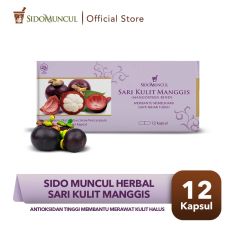Sido Muncul Herbal Sari Kulit Manggis Strip 12 Kapsul - Antioksidan