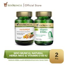 Sido Muncul Natural HerbaMix5 + Vitamin E 100 IU Soft Capsule