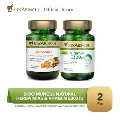Sido Muncul Natural HerbaMix5 + Vitamin E 300 IU Soft Capsule