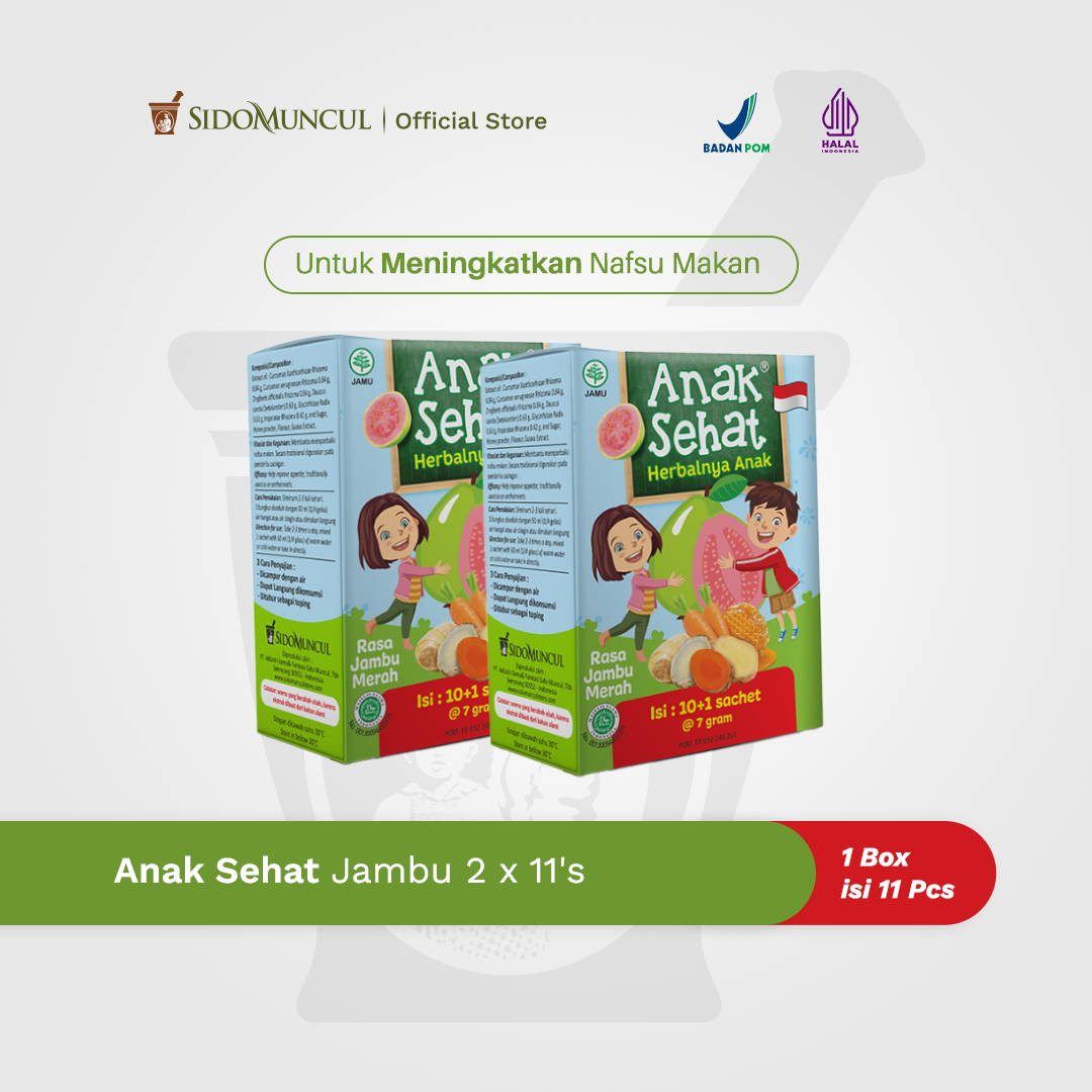 Anak Sehat Jambu 2x11's - Meningkatkan Nafsu Makan
