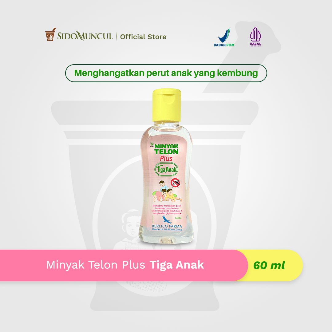 Minyak Telon Plus Tiga Anak 60mL