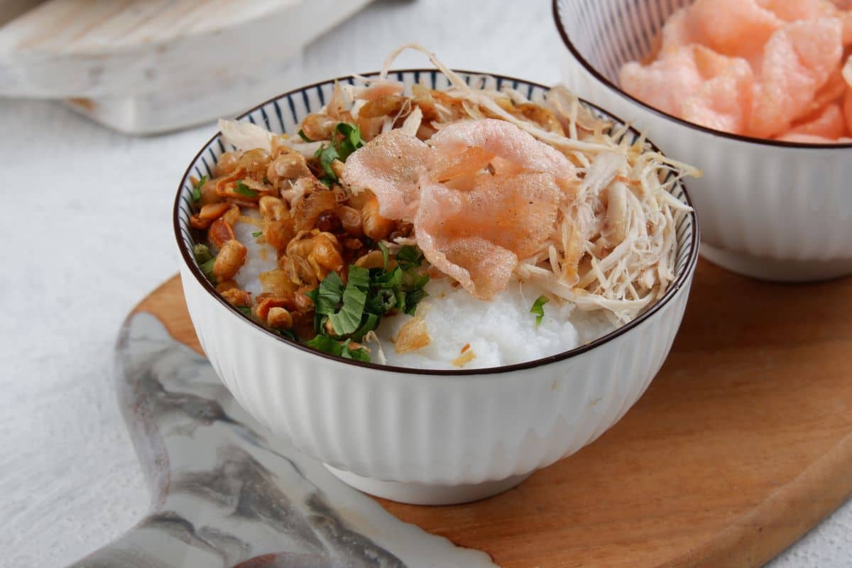 Semangkuk bubur ayam
