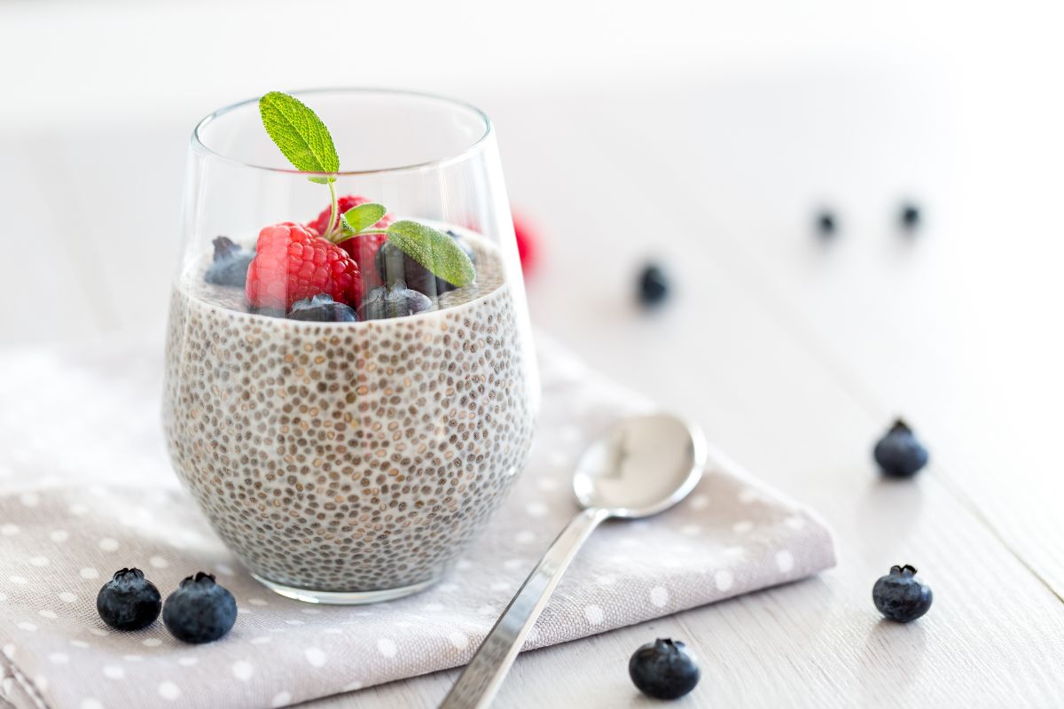 Segelas puding chia