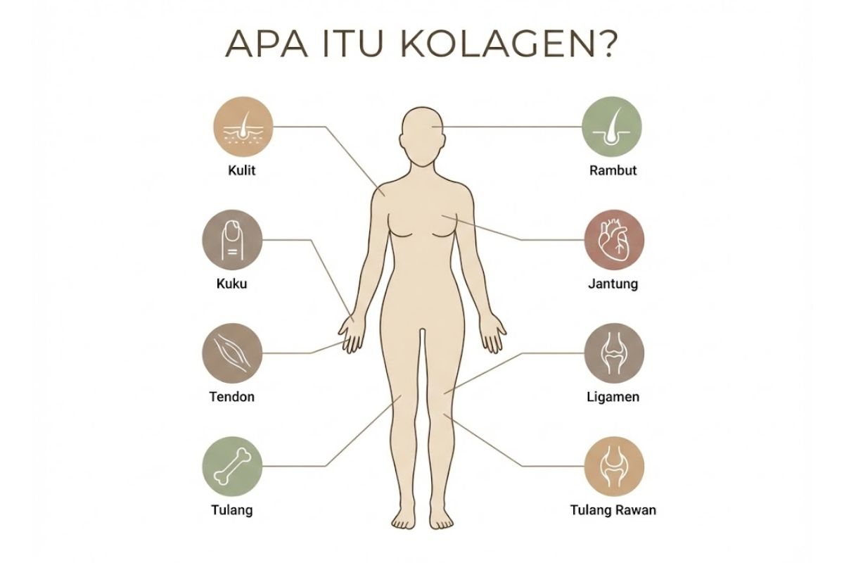Fungsi kolagen di badan