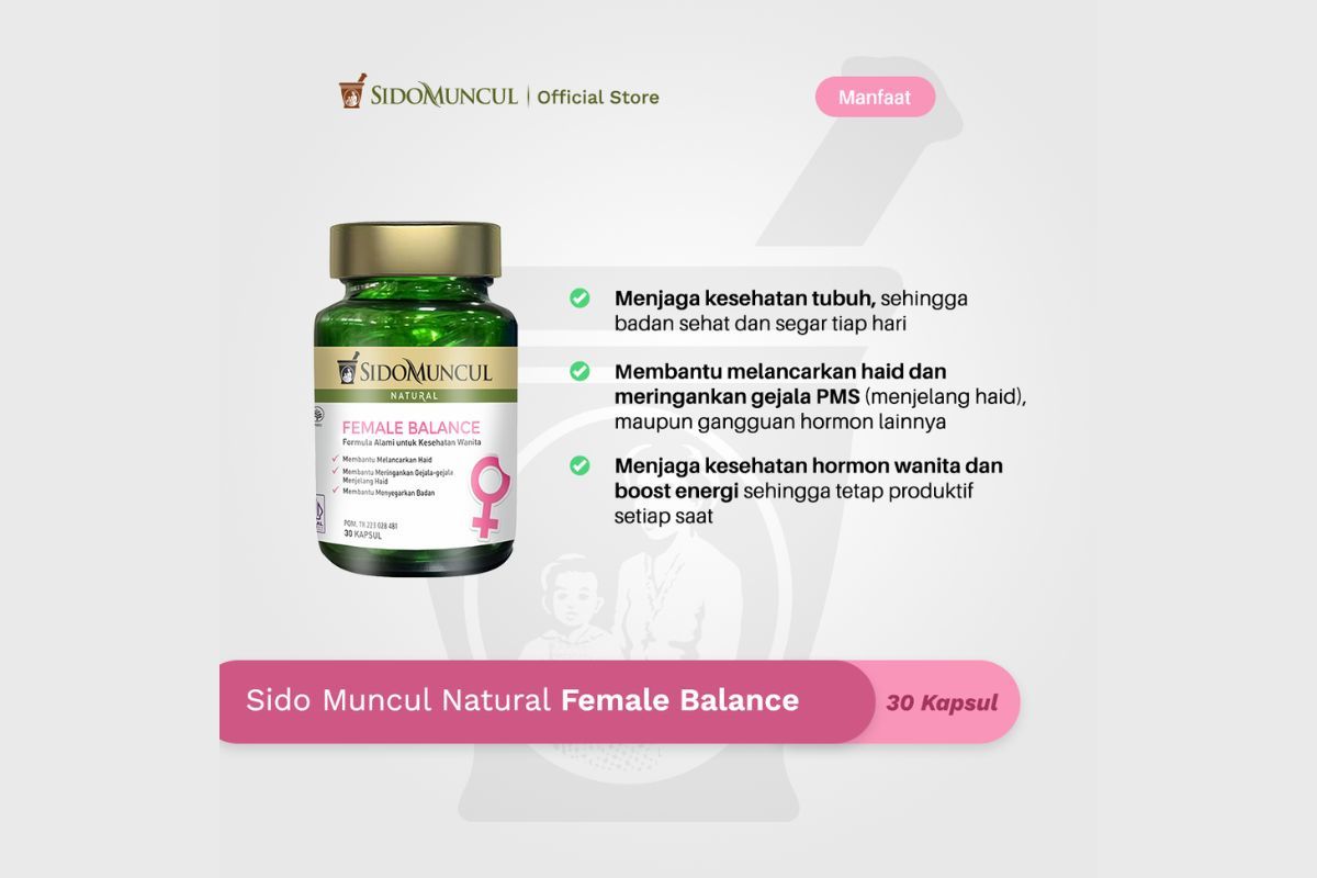 Sido Muncul Natural Female Balance