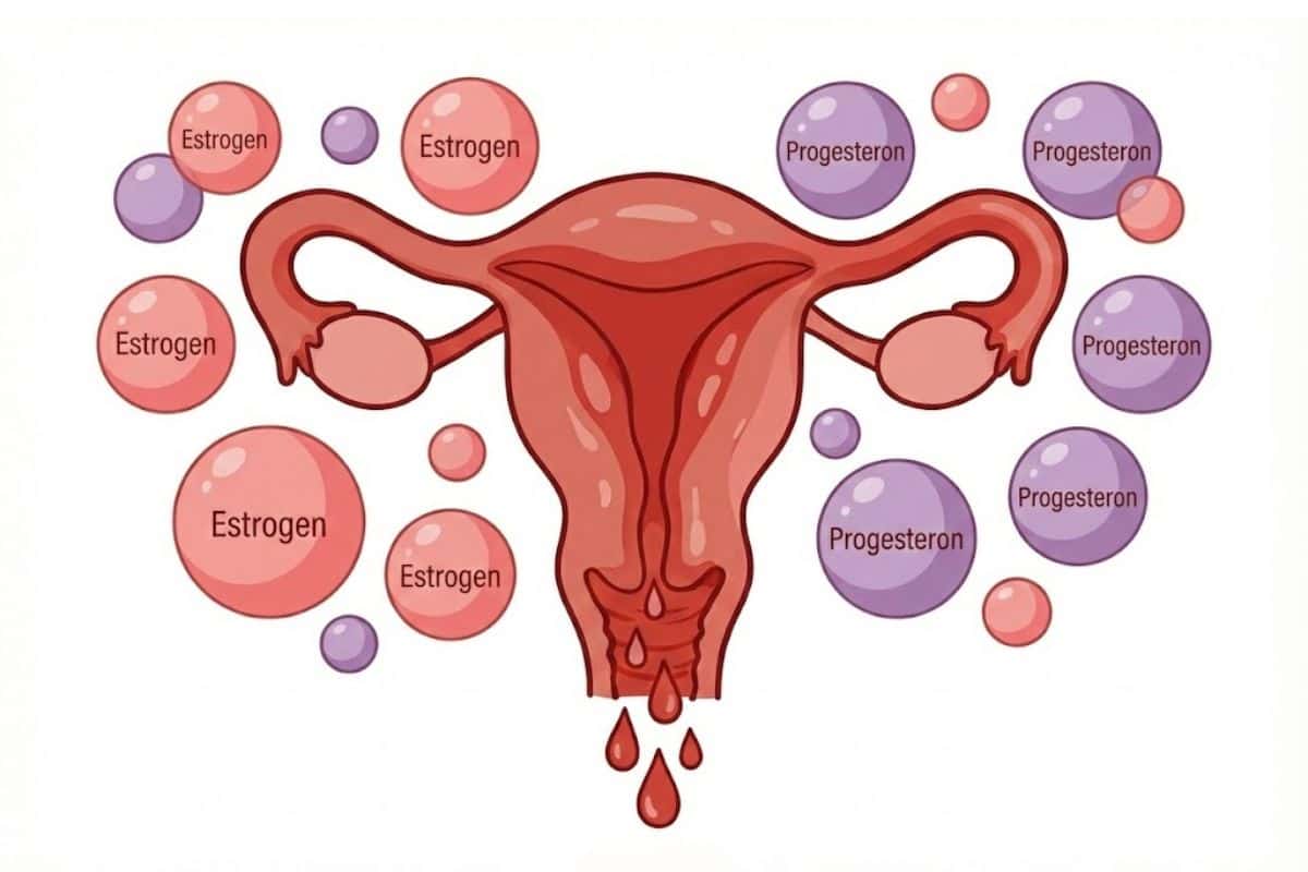 Rahim dikelilingi hormon produksi