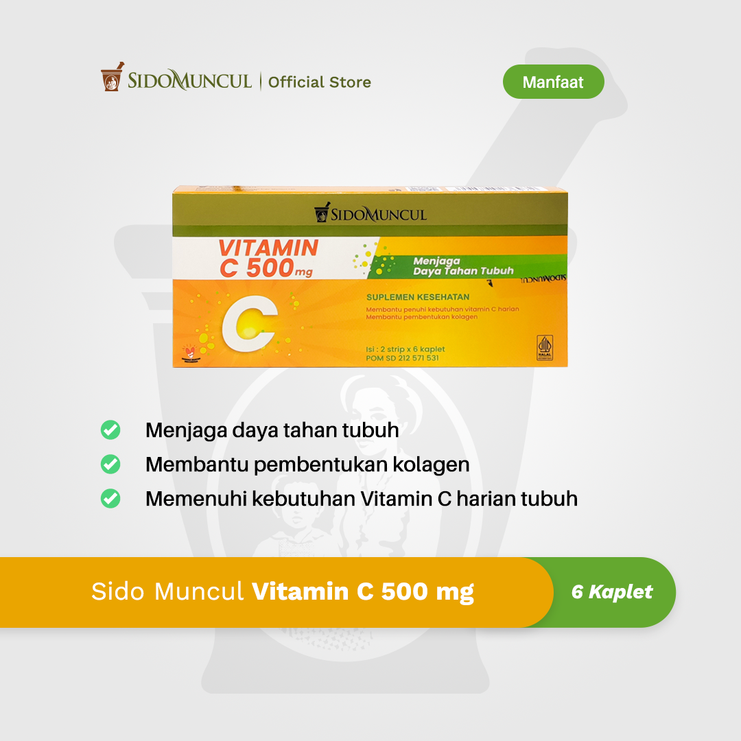 Sido Muncul Natural Vitamin C 500 mg
