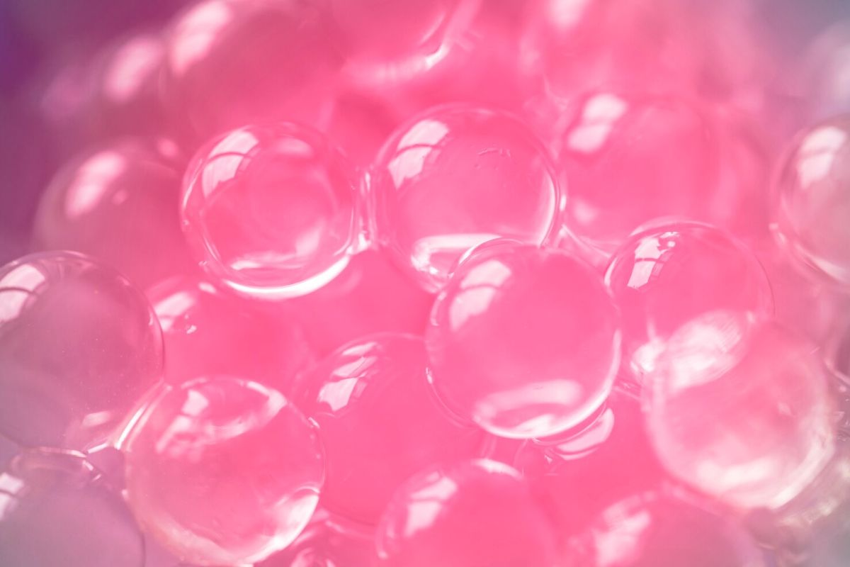 Bubbles warna pink
