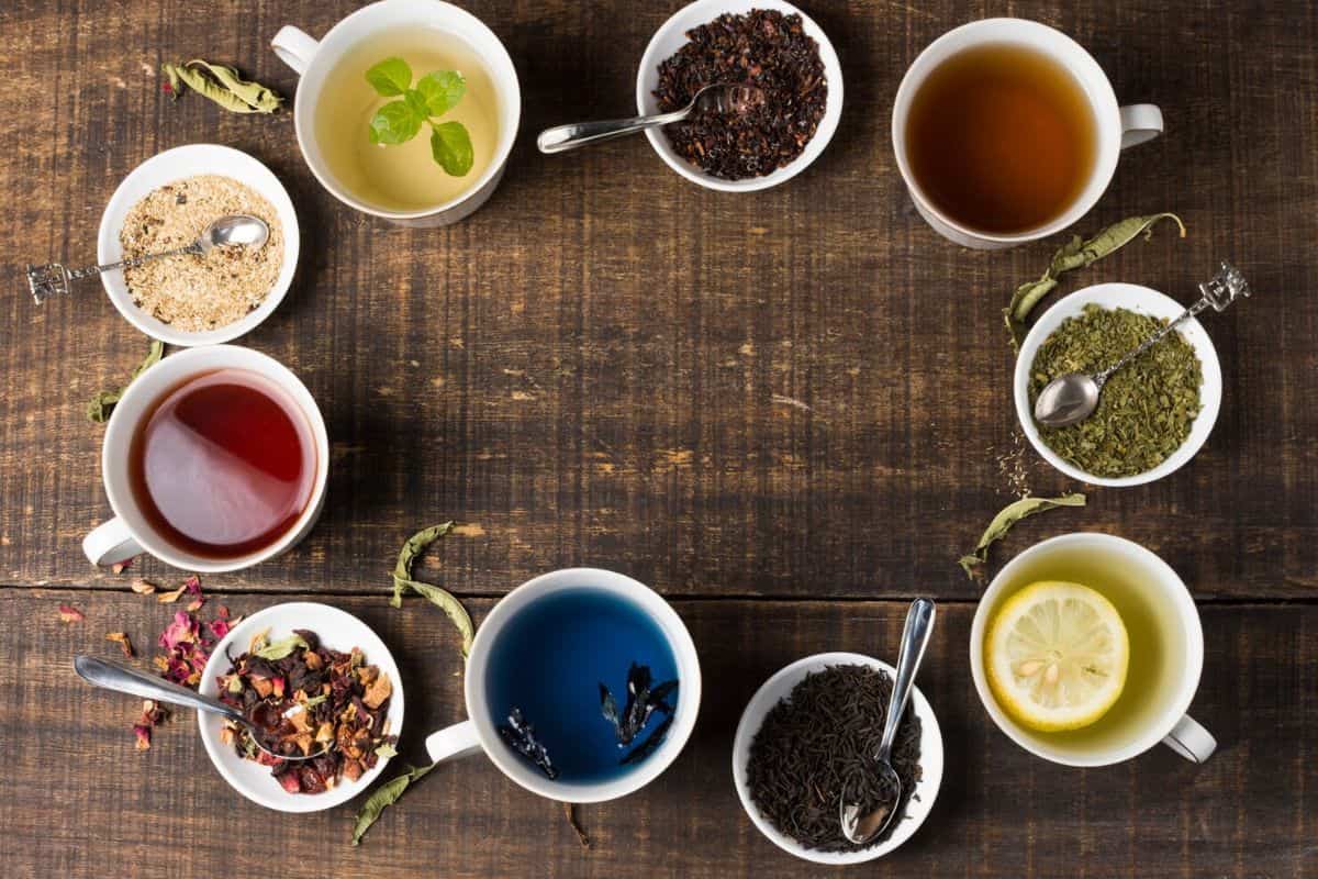 Aneka ragam teh herbal