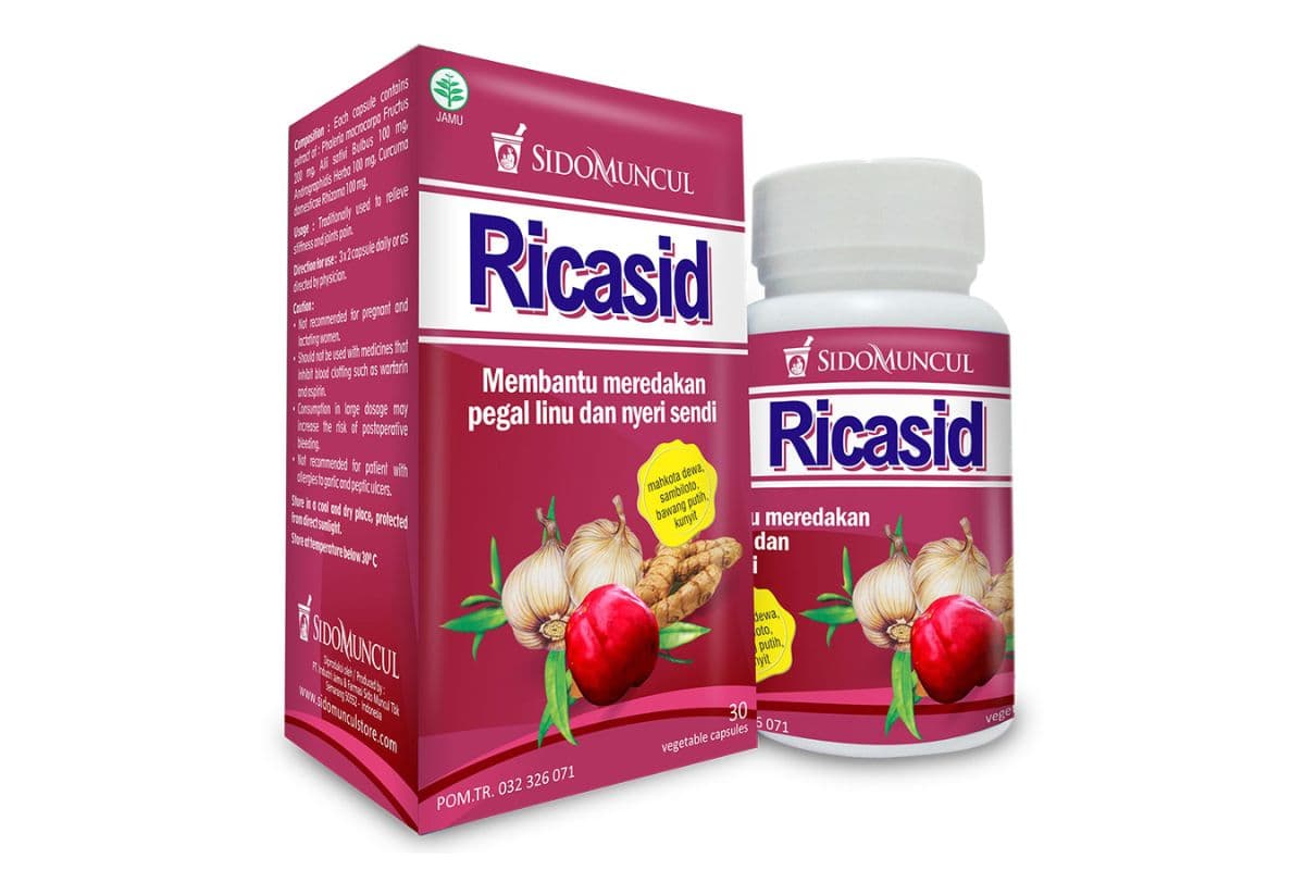Ricasid Herbal dari Sido Muncul